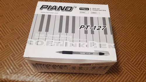 144 pcs  PIAND BALLPEN color blue