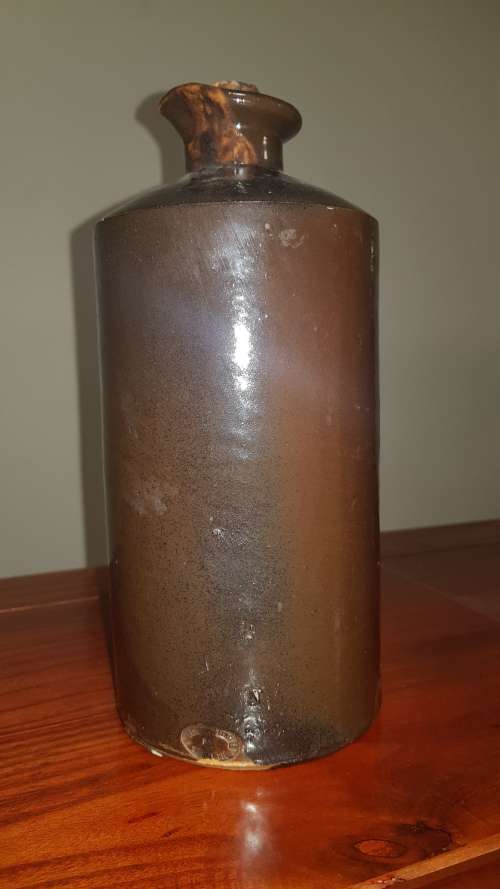 VINTAGE LOVATT and LOVATT, LANGLEY MILL POTTERY, STONEWARE INK BOTTLE