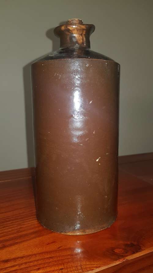 VINTAGE LOVATT and LOVATT, LANGLEY MILL POTTERY, STONEWARE INK BOTTLE