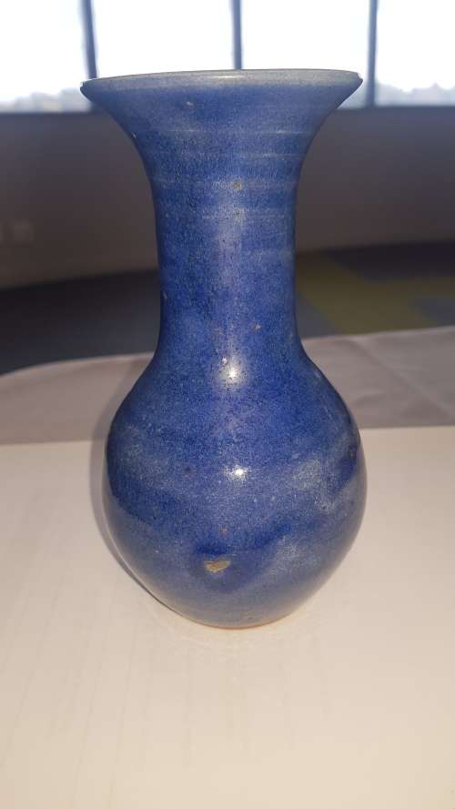 lapis lazuli glaze smart vase