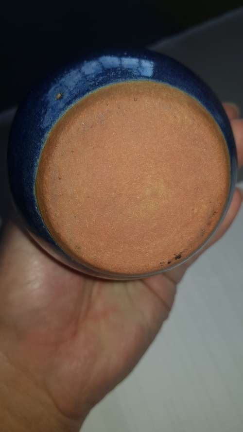 lapis lazuli glaze smart vase