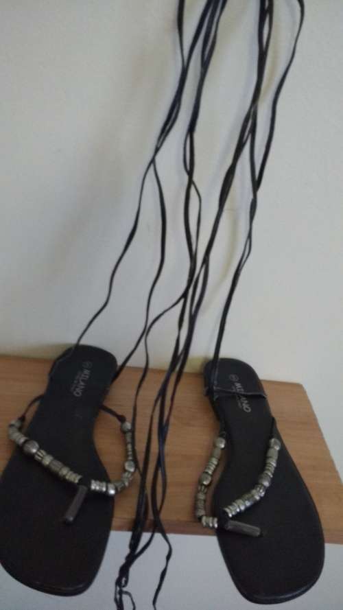 Black Gladiator Sandles