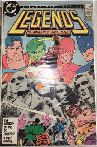 Legends #3 (1st appearance of Suicide Squad (11))