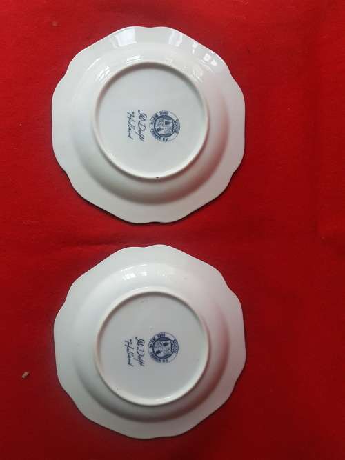 2× Delft  - Oude Molen Fabriek B.V. - display plates