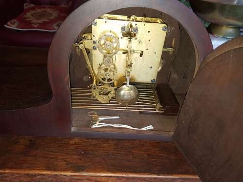 vintage Urgos mantle clock