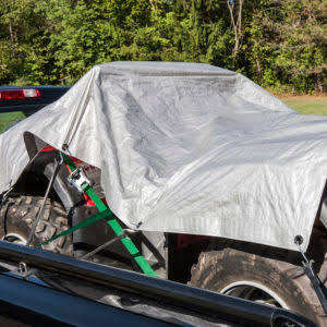 EPDM rubber tarp straps