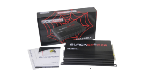 BLACKSPIDER AMPLIFIER 8000W 4CH FREE SHIPPING