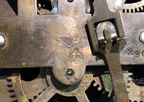 ANTIQUE JUNGHANS MANTEL CLOCK WESTMINSTER CHIME