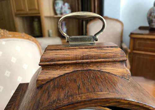 ANTIQUE MANTEL CLOCK, DUTCH WARMINK WUBA