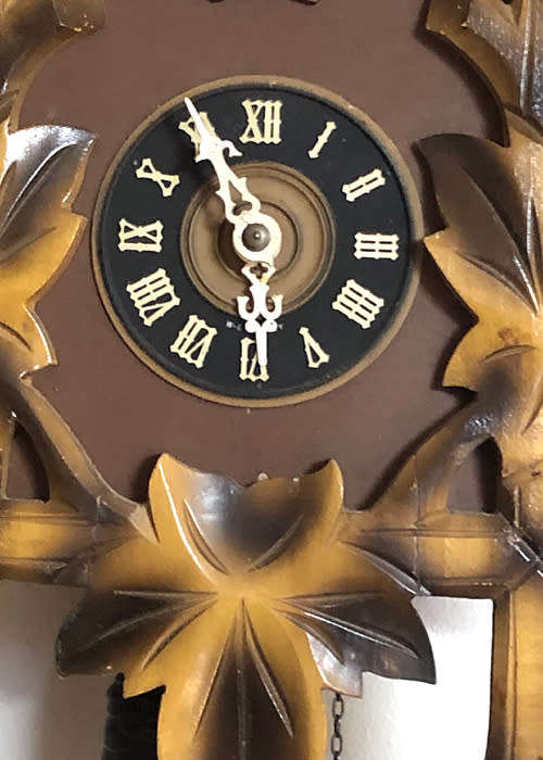 ANTIQUE MECHANICAL CUCKOO CLOCK