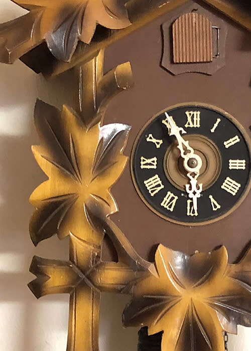 ANTIQUE MECHANICAL CUCKOO CLOCK