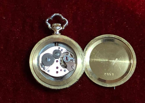 ANTIQUE LADIES POCKET WATCH EXACTUS, WINDING