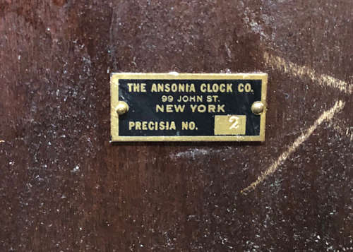 ANTIQUE ANSONIA MANTLE CLOCK, WORKING, CIRCA 1920