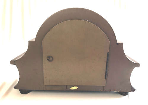 VINTAGE SMITHS DUAL CHIMING, 8 DAYS WINDING MANTLE CLOCK