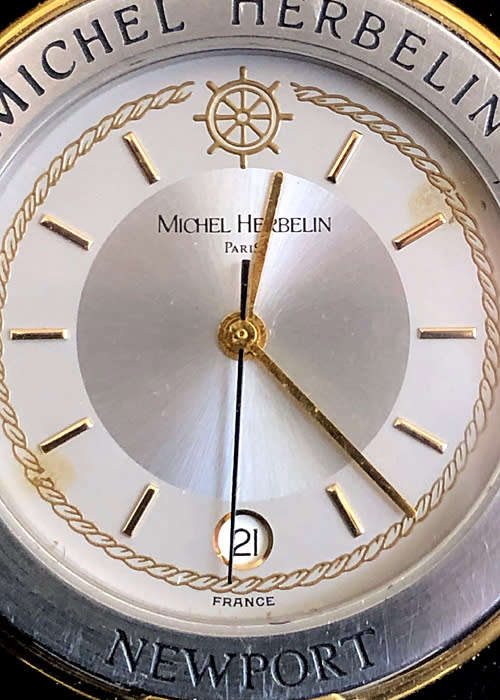 MICHEL HERBELIN NEWPORT YACHT CLUB MENS WATCH