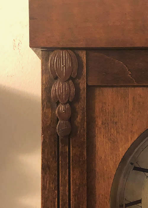 ANTIQUE GUSTAV BECKER WALL CLOCK CIRCA 1900 WORKING