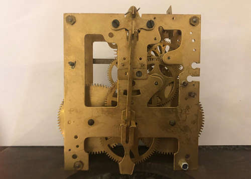 ANTIQUE GUSTAV BECKER WALL CLOCK CIRCA 1900 WORKING