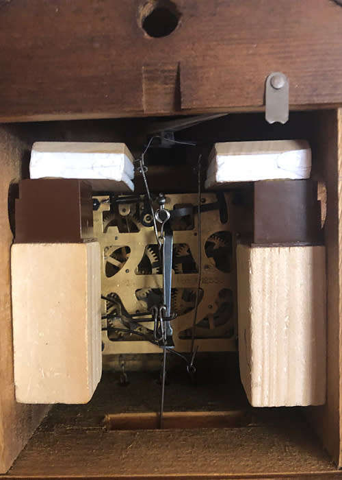 CUCKOO CLOCK FROM THE BLACK FOREST, WORKING