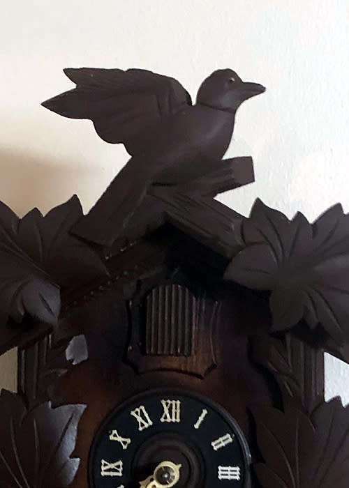 CUCKOO CLOCK FROM THE BLACK FOREST, WORKING