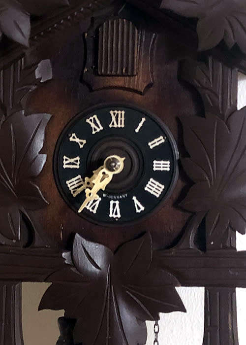 CUCKOO CLOCK FROM THE BLACK FOREST, WORKING