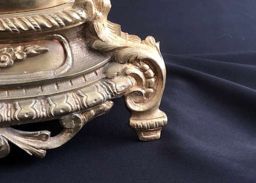 ANTIQUE FRENCH MANTEL CLOCK S. MARTI MEDAILLE DE BRONZE, 1870