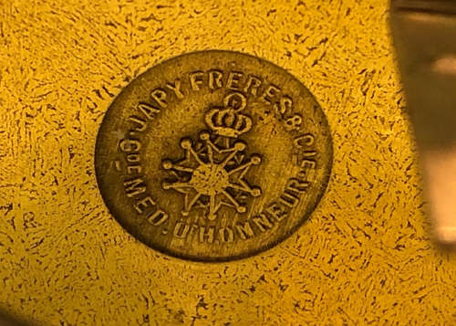 ANTIQUE JAPY FRERES MANTEL CLOCK. MEDAILLE D`HONNEUR, C 1855