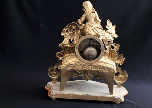 ANTIQUE JAPY FRERES MANTEL CLOCK. MEDAILLE D`HONNEUR, C 1855