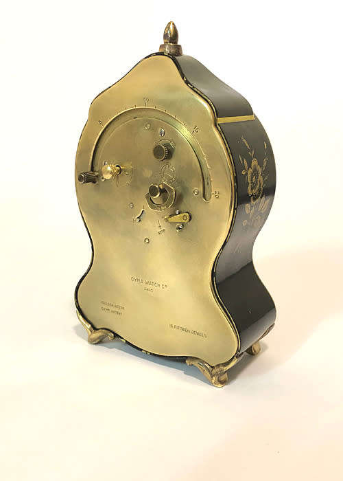 VINTAGE CYMA ALARM CLOCK 15 JEWELS MECHANICAL WINDING SWISS MADE CIRCA 1940