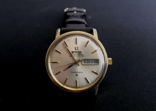 RARE OMEGA CONSTELLATION CHRONOMETER AUTOMATIC MEN'S WATCH, DAY DATE1969