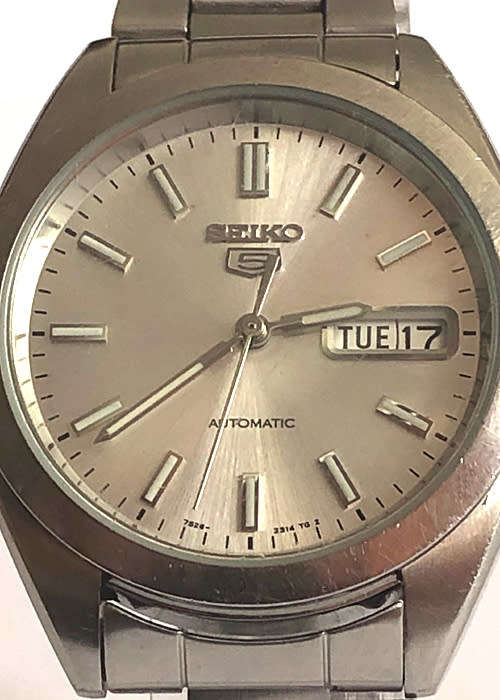 SEIKO 5 AUTOMATIC MEN'S WATCH, DAY & DATE