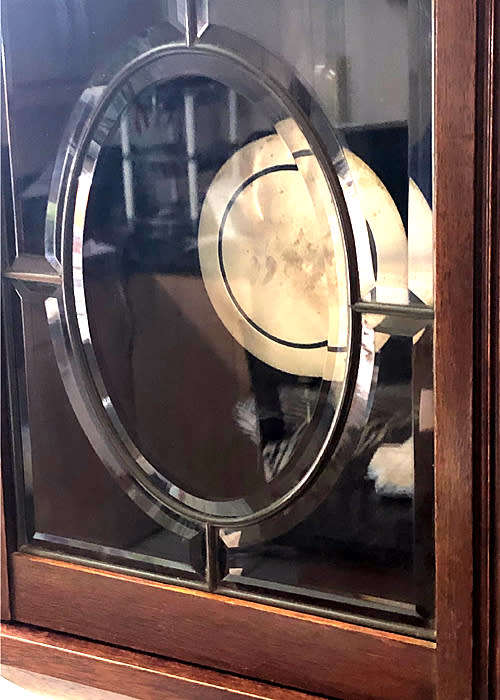 ANTIQUE GUSTAV BECKER WALL CLOCK 1914, VERY GOOD CONDITIONS