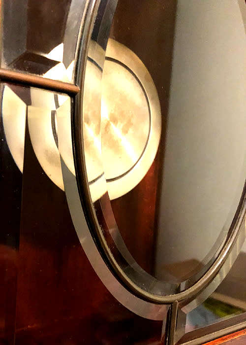 ANTIQUE GUSTAV BECKER WALL CLOCK 1914, VERY GOOD CONDITIONS