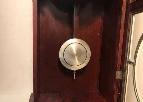 ANTIQUE GUSTAV BECKER WALL CLOCK 1914, VERY GOOD CONDITIONS