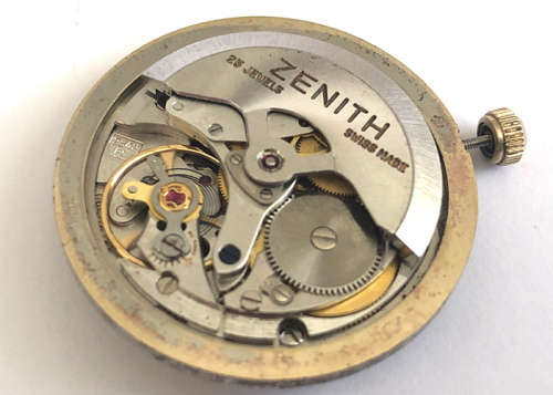 RARE AUTOMATIC ZENITH WATCH MOVEMENT CAL 2542 PC 25 JEWELS