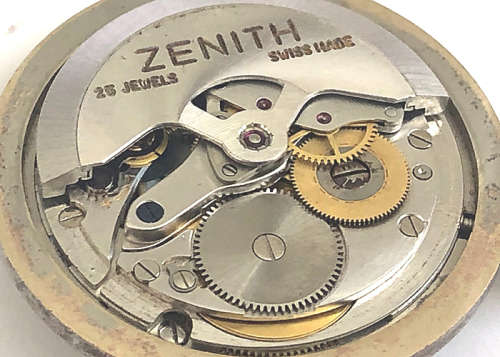 RARE AUTOMATIC ZENITH WATCH MOVEMENT CAL 2542 PC 25 JEWELS