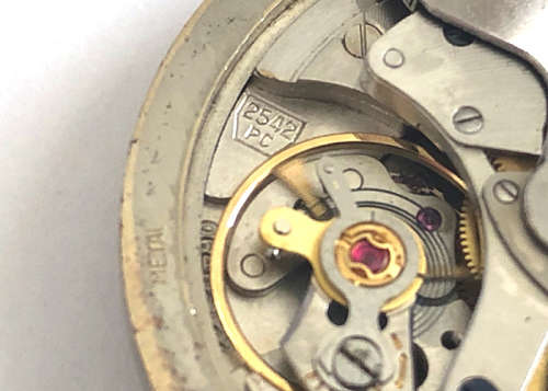 RARE AUTOMATIC ZENITH WATCH MOVEMENT CAL 2542 PC 25 JEWELS