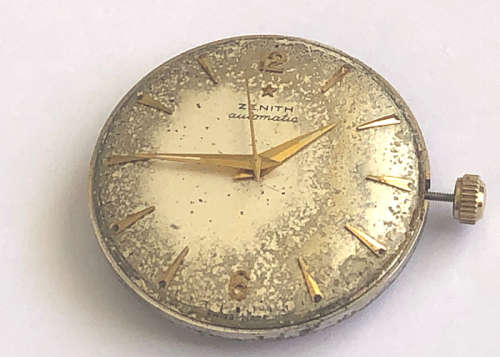 RARE AUTOMATIC ZENITH WATCH MOVEMENT CAL 2542 PC 25 JEWELS