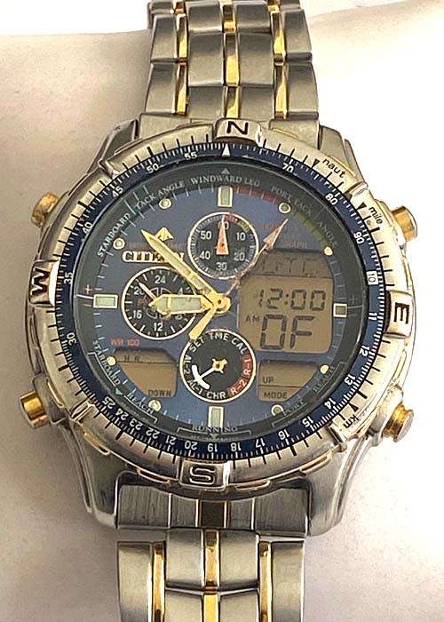 Citizen Promaster Chrono Navisurf 100 M World Time, Alarm Chronograph Cal. C320