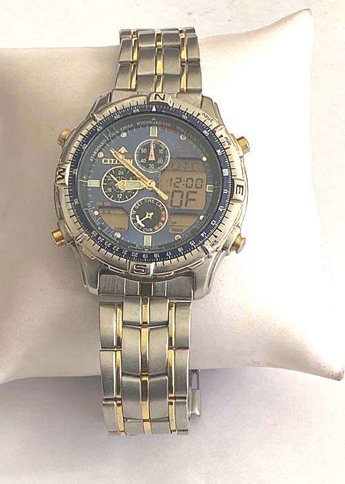 Citizen Promaster Chrono Navisurf 100 M World Time, Alarm Chronograph Cal. C320