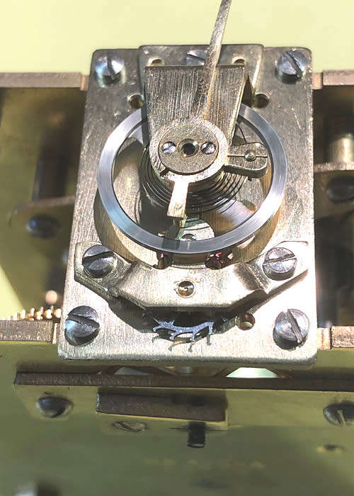 ANTIQUE SEIKOSHA NAVY SHIP CLOCK, WW 2, PLATFORM ESCAPMENT