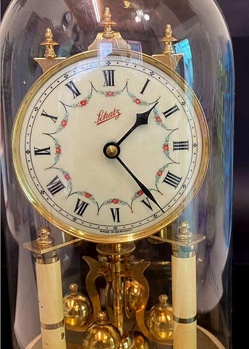 Antique Schatz 400 Day Anniversary Mantel Clock in Very Good Conditions