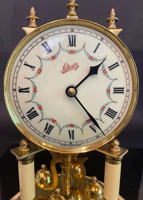 Antique Schatz 400 Day Anniversary Mantel Clock in Very Good Conditions