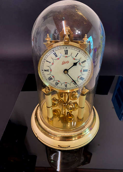 Antique Schatz 400 Day Anniversary Mantel Clock in Very Good Conditions