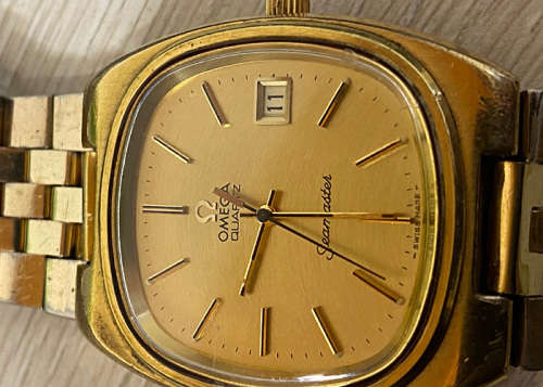 Vintage Omega Seamaster Quartz Gents Watch 1977, cal.1342, Serviced