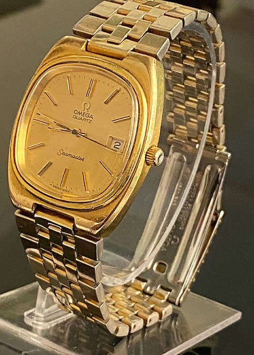 Vintage Omega Seamaster Quartz Gents Watch 1977, cal.1342, Serviced