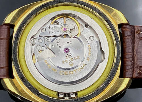 Vintage Certina DS2 Automatic Turtle, Men`s Watch KF 25-652, Day Date