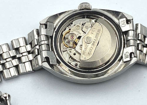 Vintage Ladies Seiko Automatic Watch, High Beat, 17 Jewels, Day and Date, Perfect Working Conditions