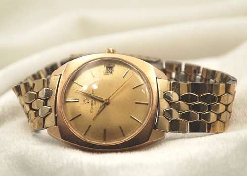 Vintage Eterna Matic 3000 Automatic Men`s Watch, cal. 1456 U, Good Working Conditions