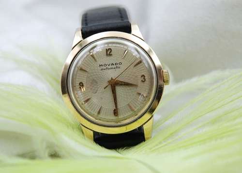 Movado Automatic Bumper Men Vintage Watch, cal 221A c 1950