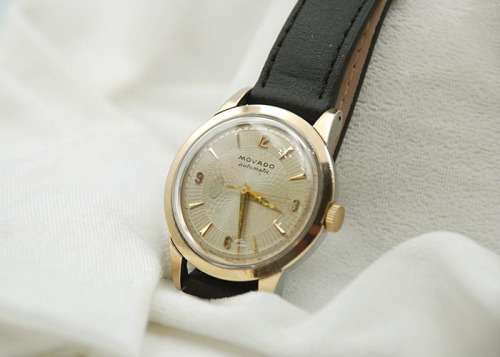 Movado Automatic Bumper Men Vintage Watch, cal 221A c 1950